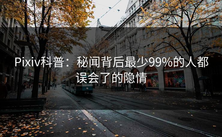 Pixiv科普：秘闻背后最少99%的人都误会了的隐情